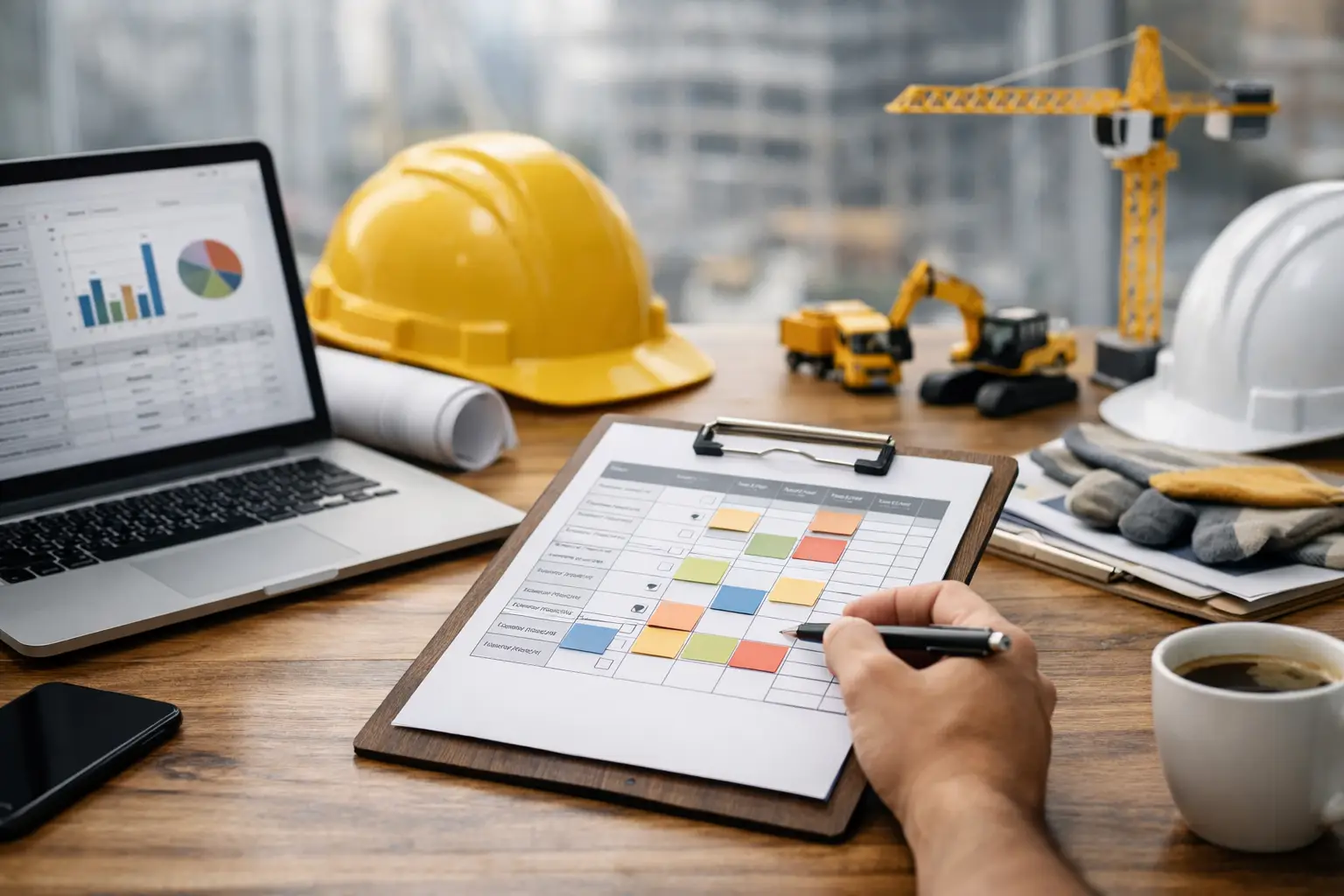 Construction Risk Register Template Support